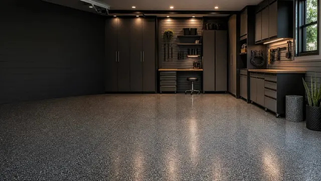 Finished coated garage floor – Garagetex project photo